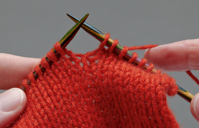 combination knitting
