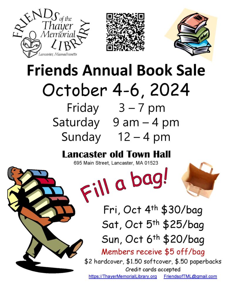 Friends Annual Book Sale 2024